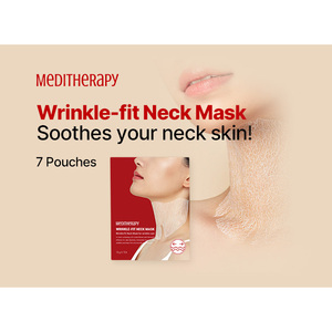 MEDITHERAPY Masque Raffermissant Anti-Rides Nourrissant pour le Cou au Collagène Hydrolysé et Acide Hyaluronique – Marque Coréenne Format Voyage pour Peaux Sèches - Product Image 2