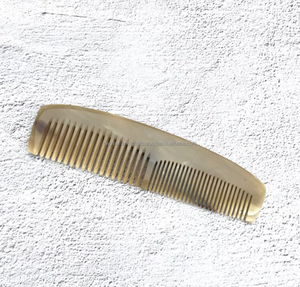 Peine de Cuerno de Búfalo para Extensiones de Cabello, Pulido, Estilo Animal, Ecológico, Forma Natural, Color Natural, Mejor Calidad - Product Image 2