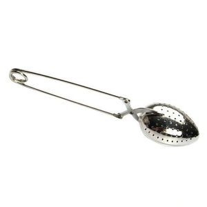 Spoons Hand Clip <b>Tea</b> Strainers Encrypted Filter Holes Eco Friendly Portable Stocked Stainless Steel Flatware Type Modern - Product Image 1