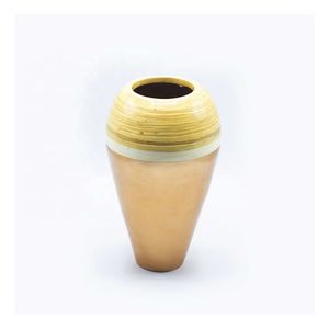 Bamboo <b>Vase</b> for Living Room Handmade Natural Bamboo Flower <b>Vase</b> Eco Friendly Home Decor Sustainable Decorative Bamboo <b>Vase</b> - Product Image 1