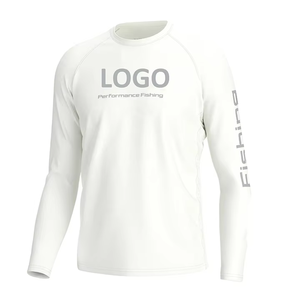 Custom Sublimation Printed Upf 50 Jersey Fishing Wear <b>Sunscreen</b> UV Quick Dry Breathable Long Sleeve Performance Fishing Shirt - Product Image 2