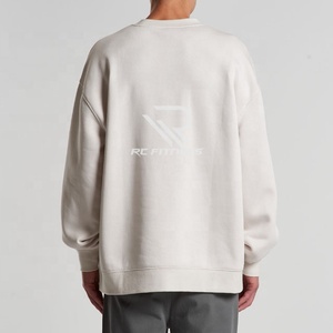 Custom Embroidered Men's Hoodie Sweatshirt Plus Size Yellow <b>Brown</b> Polyester Organic Heavyweight French Terry Yellow Hoodie Thick - Product Image 4