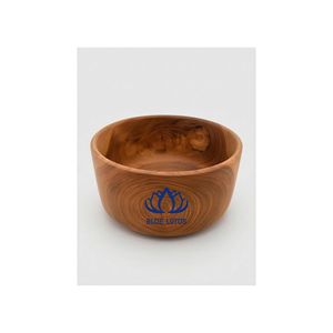 Bol en bois écologique bio, best-seller |   Vaisselle de cuisine de qualité alimentaire naturelle, design vintage, faite à la main, ronde, pour les fêtes - Product Image 1