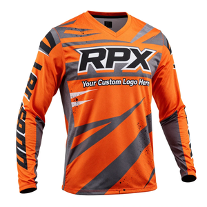 Jersey de Motocross Personalizado, Transpirable, Resistente al Viento, para Verano e Invierno, para Motocross MX, Dirt Bike, Off-Road y Montaña - Product Image 2