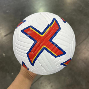 High Quality Professional Football League Match <b>Training</b> <b>Ball</b> Factory Stock Customizable Seamless Lightweight Laminated - Product Image 1