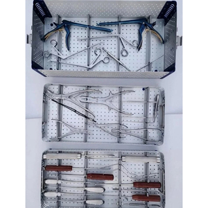 Juego de Instrumentos Quirúrgicos para Columna Lumbar, Kit Manual Estéril con Caja de Almacenamiento, Aprobado por CE, Herramientas de Cirugía de Columna de Clase I - Product Image 3