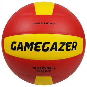Ballons de volley-ball d'extérieur pour adultes, de haute qualité, en cuir souple cousu à la machine, professionnels, durables, légers, avec vessie en PU, pour l'entraînement sportif - Product Image 1