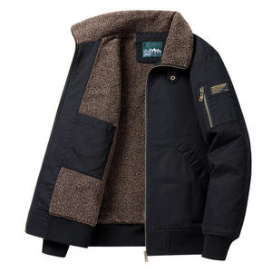 Chaqueta de Invierno Casual para Hombre, Estilo Retro Americano 2026, Nueva Chaqueta de Terciopelo con Material Cálido - Product Image 4