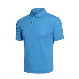 Camisas de Lona Sólida de Alta Calidad para Hombre, con Logotipo Personalizado, Manga Corta, Secado Rápido, con Cuello Alto y Bajo Bordado, Camisetas Polo - Product Image 6