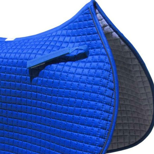 Impression de logo multicolore sur matériau en néoprène polyester, dernier design de selle d'équitation, service OEM, logo et style personnalisés - Product Image 4