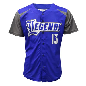 Conjunto de Pantalones y Camiseta de Béisbol Transpirables con Estampado Personalizado al por Mayor, Uniforme de Equipo de Poliéster de Secado Rápido, Manga Corta - Product Image 3