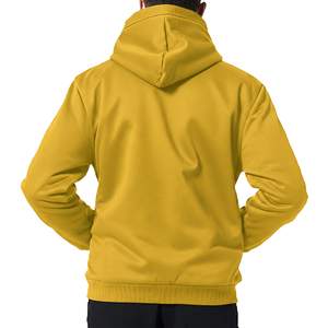 Sweat à capuche zippé pour homme avec poche interne, en polaire polyester 240g, personnalisable avec logo, veste à capuche pour homme, vêtements d'extérieur - Product Image 2