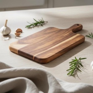 High density wooden chopping board with strong resistance to cracking warping or absorbing food odors - Product Image 1