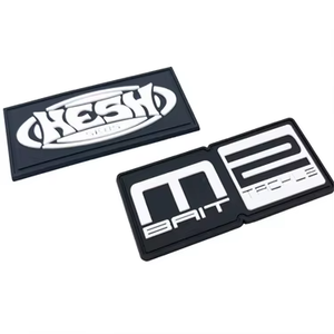 Patchs en silicone PVC 3D de haute qualité, lettres minuscules, thermocollants, étiquettes de vêtements avec logo de marque pour vêtements 2026 - Product Image 4