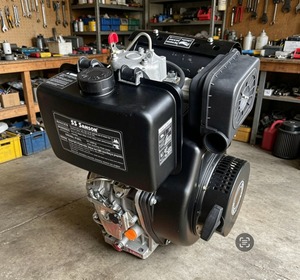 Ensemble moteur diesel SS SAMSON 7HP 10HP, moteur diesel haute performance et économique - Product Image 1
