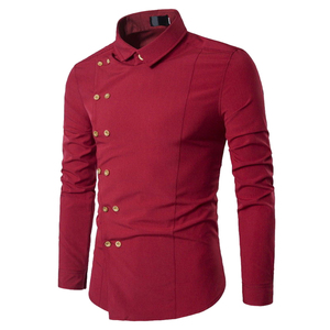 Camisa de Vestir de Algodón Simple para Mujer, 100% Transpirable, con Botones, Manga Larga, Formal de Oficina, Blusa Informal con Logotipo Frontal - Product Image 2
