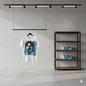 Camiseta Negra para Hombre al por Mayor, 100% Algodón, Corte Holgado, Impresión Gráfica Personalizada DTG, Camiseta Corta Cuadrada - Product Image 5