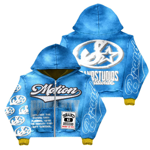 Oversized Streetwear Men Vintage Washed <b>Full</b> <b>Zip</b> <b>Hoodies</b> Graphic Patchwork Casual Men Acid Wash Zipper Hoodie For Online Sale - Product Image 5