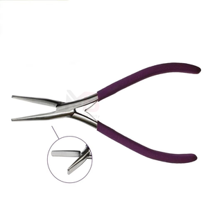 Best Selling Surgical Grade Stainless Steel Professional Hair <b>Extension</b> Pliers Pressing Nano <b>Bead</b> Custom Logo Customizable Size - Product Image 6
