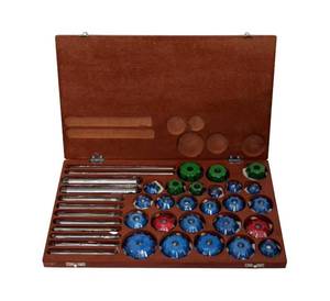 Juego de Cortadores de Asientos de Válvulas Endurecidos de 27 Piezas, de Acero de 3 Ángulos, Grado Industrial para Motores Hemi y No Hemi, Series GCV, GC, GX - Product Image 3