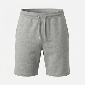 Shorts décontractés pour hommes en toile de polyester et élasthanne, taille mi-haute avec cordon de serrage, séchage rapide, respirants, couleur personnalisable – Qualité supérieure 2026 - Product Image 1