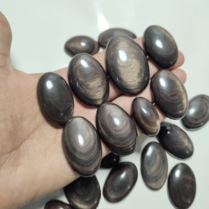 Piedra Preciosa de Jaspe Unakita Dorado Natural, Tamaño Libre, Alta Calidad, Pulido en Ambos Lados, Piedra Suelta, Certificada por Terceros, con Juego de Colores - Product Image 2