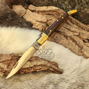 Mini Cuchillo Llavero de Regalo, Hecho a Mano, Hoja de Damasco Táctica, Cuchillos de Supervivencia y Caza, Llaveros - Product Image 4