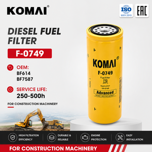 Filtro de Combustible Diésel KOMAI BF614 BF7587 0007992080 07992080 7992080 040247 FC-5519 para D8N.D8R - Product Image 1