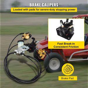 Kit Completo Cilindro Freno Principale Go-Kart KD150BRKIT per Riparazione Kart - Product Image 4