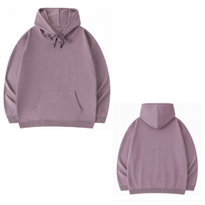 Winter Eco-Friendly Woven Fabric Solid Breathable Fashion Hoodie <b>Extra</b> <b>Large</b> Custom Logo <b>Print</b> Plain Dyed Hoodies for Men - Product Image 6