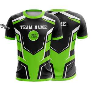 Uniformes Personalizados de Fútbol para Equipos Deportivos, Camisetas de Práctica para Hombre, Sublimación, Secado Rápido, Transpirables, Manga Corta - Product Image 4