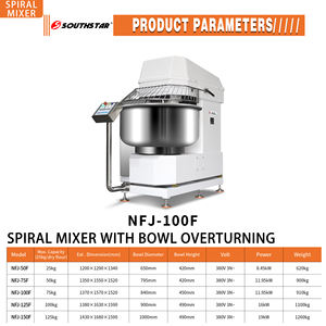 Nouvelle machine en acier inoxydable Southstar 380V, grand volume et faible bruit, 100 kg, avec conception super puissante et double moteur - Product Image 6