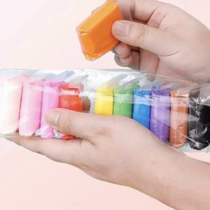 Argilla Polimerica ad Asciugatura all'Aria in 12 Colori, Pasta Modellabile Creativa ed Educativa in Confezione Sacchetto per Bambini - Product Image 2