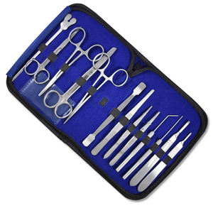 Medical Student Training Kit Reusable Surgical Instruments Skin Simulation Silicone <b>Pad</b> Suture <b>Practice</b> Set By Grip Surgical - Product Image 2