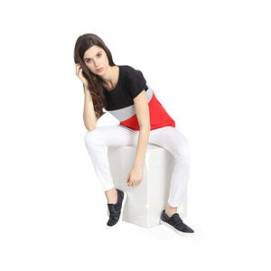 T-shirts personnalisés à manches courtes respirants et écologiques pour femmes, sublimation, coupe classique, matière de qualité supérieure - Product Image 6