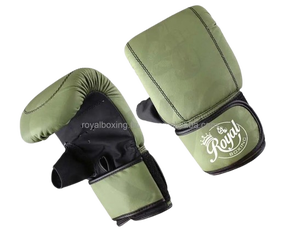 Guantes de Boxeo de Cuero Resistente para Entrenamiento, Guantes de Boxeo para Artes Marciales - Product Image 1