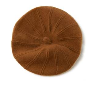 Boina de Lana Cálida para Mujer, Gorro de Invierno Estilo Artista, Boina Vintage Lisa de Color Sólido, Gorros Elegantes de Invierno para Dama - Product Image 5