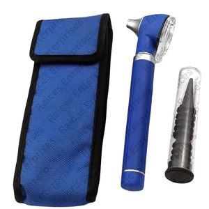 ชุดอุปกรณ์วินิจฉัยหู คอ จมูก แบบพกพา รุ่น Universal ENT Diagnostic Set Mini Fiber Optic Otoscope ได้รับการรับรองมาตรฐาน CE ระดับ Class I - Product Image 1