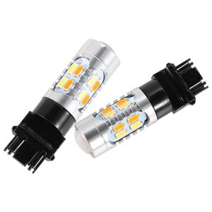 2 Bombillas LED T25 3157 de 800LM para Señal de Giro y Luz de Posición DRL con Resistencias de Carga LED y Kit Decodificador de Luz - Product Image 1