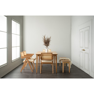 ม้านั่งไม้ดีไซน์ทันสมัยสำหรับห้องโถงและห้องรับประทานอาหาร - Product Image 1