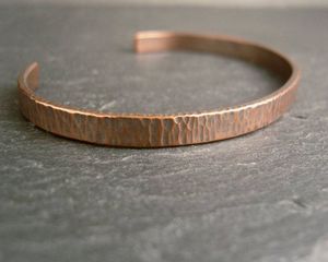 <b>Copper</b> Alloy Cuff Bracelet Vintage Style Antique pure <b>Copper</b> Unisex Fashion Jewelry - Product Image 3