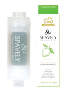 Filtre de douche domestique Spavely SN03 en plastique de qualité industrielle, DIY, parfum citron vert, pour l'aromathérapie, élimination du chlore et de la rouille, enrichi en vitamines - Product Image 2