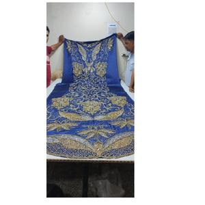 Tela de Satén Dirac con Cuentas Multicolores de la Mejor Calidad, Ecológica, para Vestido de Novia Africana Oriental - Product Image 1