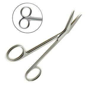 Ciseaux dentaires à pointe fine et courbée pour interventions esthétiques des gencives, petits ciseaux chirurgicaux dentaires pour usage pédiatrique et dentaire délicat. - Product Image 4