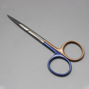 กรรไกรตัดม่านตาแบบใบมีดตรงสแตนเลสคุณภาพสูงนำกลับมาใช้ใหม่ได้ - Product Image 1