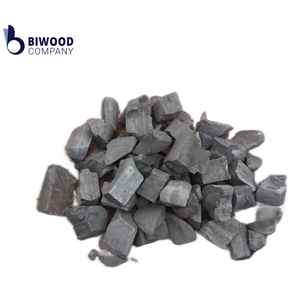 KHAYA BLACK CHARCOAL 100% HARDWOOD LUMP NO MIX NO DUST NO SPARK HIGH QUALITY for <b>BBQ</b>-BIWOOD COMPANY LONG BURNING TIME - Product Image 1