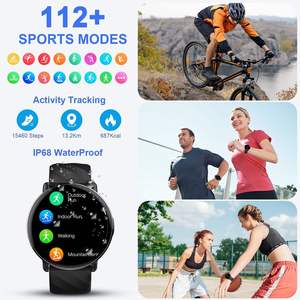 Montre connectée S51 pour hommes et femmes, écran tactile HD 1,39 pouces pour appels et numérotation, étanche IP68, GPS, lecteur de musique, <span class=keywords><strong>113</strong></span>+ modes sportifs - Product Image 5