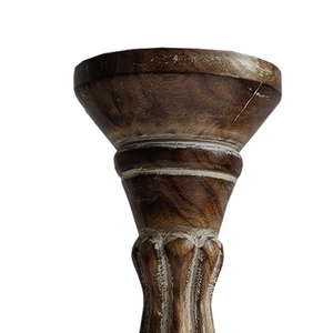 Elegant Luxury Wooden 3 Pcs Single Arm <b>Candle</b> Holder Set Premium Handmade Decorative <b>Candle</b> Stand for Living Room At <b>Cheap</b> Price - Product Image 4