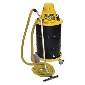 Industrial Wet Slurry Vacuum System 120V 114 CFM 55 Gallon <b>Drum</b> Capacity - Product Image 1