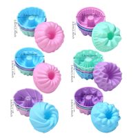 Lot de 24 moules à cupcakes en silicone de qualité alimentaire en forme de citrouille, antiadhésifs et réutilisables pour la préparation de desserts d'automne
